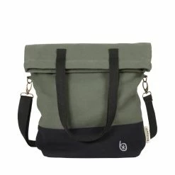 Accessoires Sac à Bandoulière Pour Vélo – Badawin – Noir Et Vert -Pas Cher Roues Magasin Sac a bandouliere pour velo Badawin Vert et noir 3