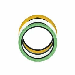 Qu-ax Couvercle Gelb 2047 20x1.95 Pour Cycle Uno Blanc (47-406)