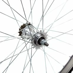 6KU – Roues Fixie Single Speed – Argent -Pas Cher Roues Magasin fixie75 6ku argent fixie single speed roue 4