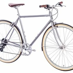 Vélos Urbains 6KU – Odyssey – Brandford Argenté -Pas Cher Roues Magasin fixie75 6ku odyssey 8spd city bike brandford silver 2