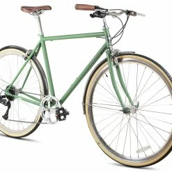 Vélos Urbains 6KU – Odyssey – Silverlake Vert -Pas Cher Roues Magasin fixie75 6ku odyssey 8spd city bike silverlake green 2