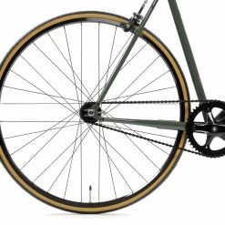 FIXED & SINGLE SPEED State Bicycle – 4130 Core-Line – Army Green -Pas Cher Roues Magasin fixie75 army green state bicycle 4130 core line 4 1