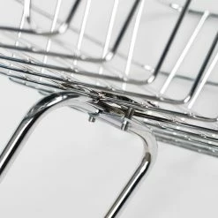 Accessoires BLB Panier Avant – Chrome -Pas Cher Roues Magasin fixie75 blb basket chrome 2