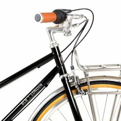 Vélos Urbains BLB Butterfly Town Bike – Noir – 3 Vitesses -Pas Cher Roues Magasin fixie75 blb butterfly 3spd town bike black 2