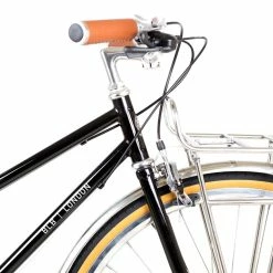 Vélos Urbains BLB Butterfly Town Bike – Noir – 8 Vitesses -Pas Cher Roues Magasin fixie75 blb butterfly 8spd town bike black 2