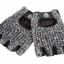 Accessoires Gants De Vélo BLB Noir / Blanc -Pas Cher Roues Magasin fixie75 blb cycling gloves whiteblack 3