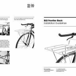 Accessoires Panier Porteur BLB Frontier – Argent -Pas Cher Roues Magasin fixie75 blb frontier rack silver 3