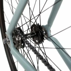 FIXED & SINGLE SPEED BLB La Piovra – Moss Green -Pas Cher Roues Magasin fixie75 blb la piovra atk fixie single speed bike moss green 7 1