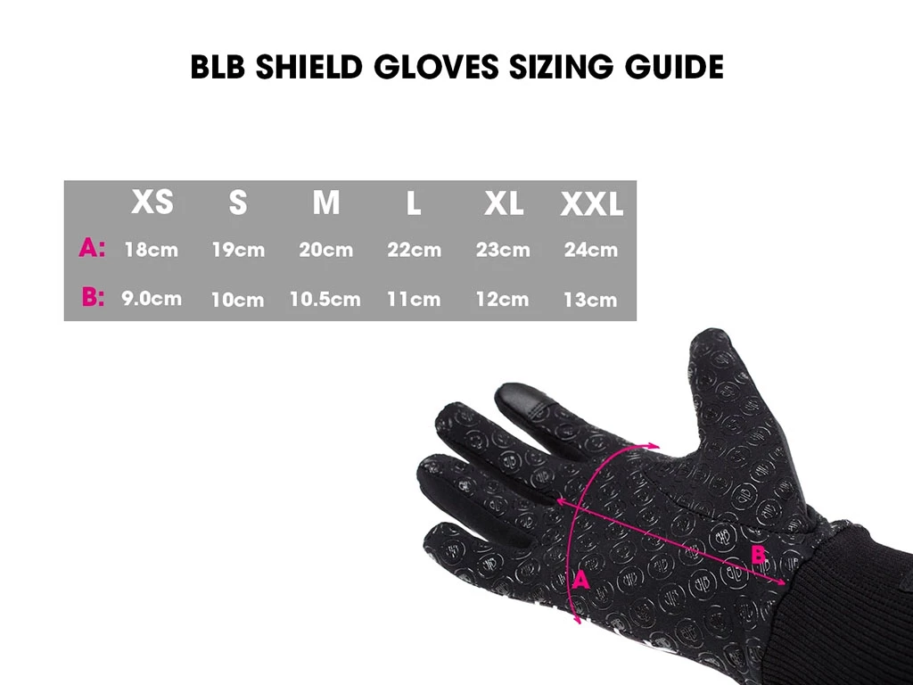 Accessoires Gants Hiver BLB Shield Web – Noirs 5 Accessoires Gants Hiver BLB Shield Web – Noirs – Image 5