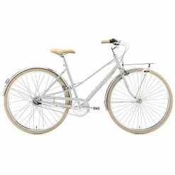 Vélos Urbains Creme – Caferacer Lady Solo Bright Silver – 7 Vitesses