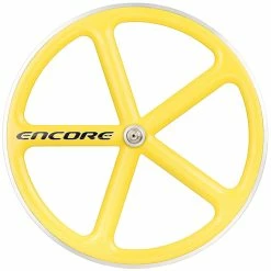 Roues Encore – Yellow – Carbon Weave
