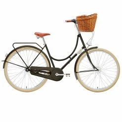 Vélos Urbains Creme – Holymoly Lady Doppio Jet Black – 7 Vitesses