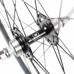 Paire De Roues Novatec – Noir -Pas Cher Roues Magasin fixie75 novatec wheel set matte black 3