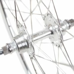 Paire De Roues Novatec – Chrome -Pas Cher Roues Magasin fixie75 novatec wheel set polished silver 6