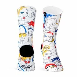 Accessoires Chaussettes – Pacific & Co – Street Face -Pas Cher Roues Magasin fixie75 pacific and co street faces 4