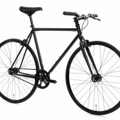 FIXED & SINGLE SPEED State Bicycle – 4130 Core-Line – The Matt Black -Pas Cher Roues Magasin fixie75 state bicycle 4130 fixed gear matte black 12 1
