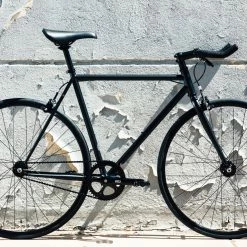 FIXED & SINGLE SPEED State Bicycle – 4130 Core-Line – The Matt Black -Pas Cher Roues Magasin fixie75 state bicycle 4130 fixed gear matte black 14 1