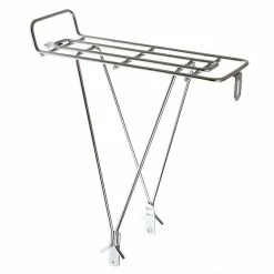 Accessoires Porte Bagage Arrière – Wald 215 – Argent -Pas Cher Roues Magasin fixie75 wald 215 rear rack argent 2