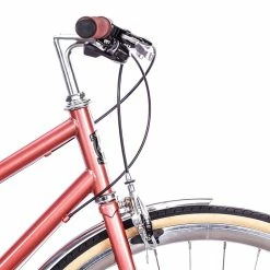 Vélos Urbains 6KU – Odessa – Madison Doré -Pas Cher Roues Magasin fixie75 6ku odessa 8spd city bike madison gold 2