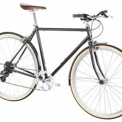 Vélos Urbains 6KU – Odyssey – Delano Noir -Pas Cher Roues Magasin fixie75 6ku odyssey 8spd city bike delano black 2