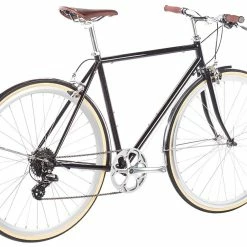 URBAN BIKES 6KU – Odyssey – Delano Black -Pas Cher Roues Magasin fixie75 6ku odyssey 8spd city bike delano black 3 1