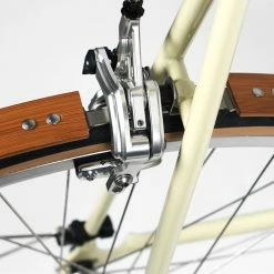 Accessoires Garde Boue BLB Classic Fender – Bamboo -Pas Cher Roues Magasin fixie75 blb classic bamboo fenders brown 4