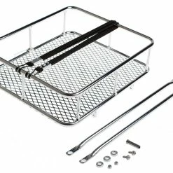Accessoires Panier Porteur Avant Chrome BLB Take Away -Pas Cher Roues Magasin fixie75 blb take away tray chrome 1