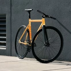 FIXED & SINGLE SPEED State Bicycle – 6061 Black Label V2 – Peach -Pas Cher Roues Magasin fixie75 state bicycle co 6061 black label peach 11 1