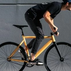 FIXED & SINGLE SPEED State Bicycle – 6061 Black Label V2 – Peach -Pas Cher Roues Magasin fixie75 state bicycle co 6061 black label peach 18 1