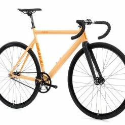 FIXED & SINGLE SPEED State Bicycle – 6061 Black Label V2 – Peach -Pas Cher Roues Magasin fixie75 state bicycle co 6061 black label peach 6 1