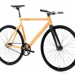 FIXED & SINGLE SPEED State Bicycle – 6061 Black Label V2 – Peach -Pas Cher Roues Magasin fixie75 state bicycle co 6061 black label peach 9 1