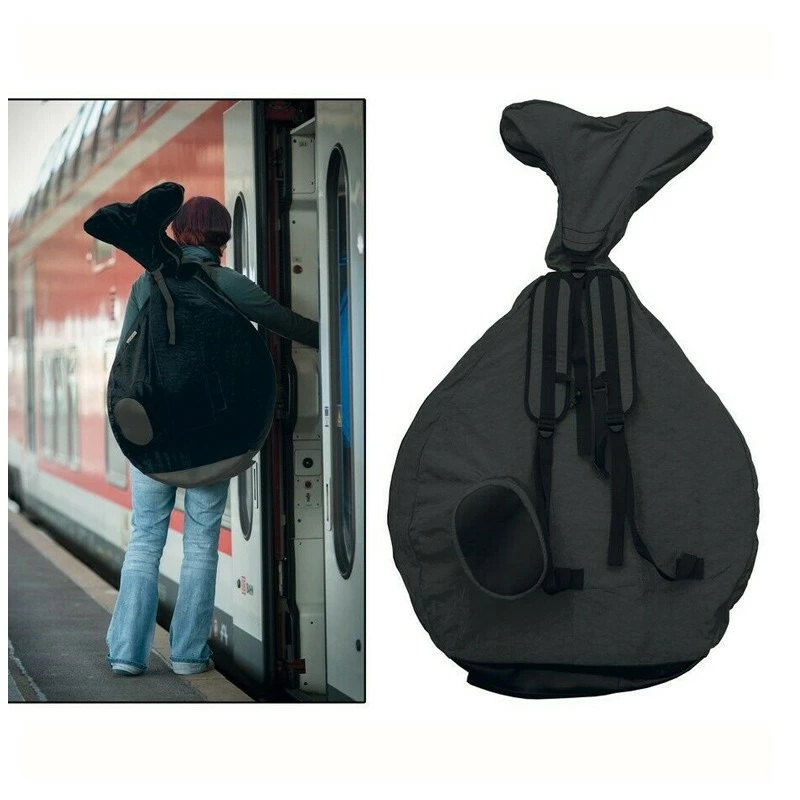 Housse / Sac à Dos Monocycle Qu-ax Avec Sangles Rembourrées Noir 1 Housse / Sac à Dos Monocycle Qu-ax Avec Sangles Rembourrées Noir