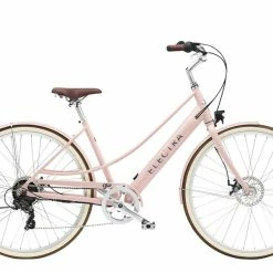 Trek Bicicleta Urbana Eléctrica Color Rosa