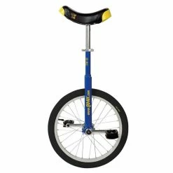 Jante En Aluminium Monocycle Qu-ax Luxus 18 "couverture Noire Couleur Bleue