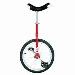 Qu-ax Roue Simple Uniquement Jante En Aluminium Rouge De 18 Po, Couvercle Noir
