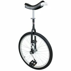 Qu-ax Roue Simple Onlyone Jante En Aluminium Noir De 24 ", Couvercle Noir