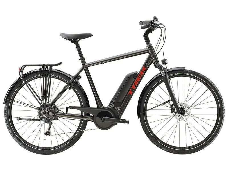Bicicleta Híbrida Eléctrica Color Negro Marca Trek 1 Bicicleta Híbrida Eléctrica Color Negro Marca Trek